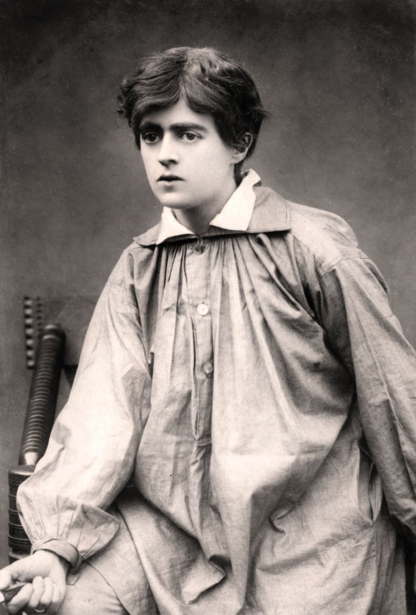 Gertrude Elliott 1874-1950, amerikai színésznő, 1908. alkotó: Lizzie Caswall Smith