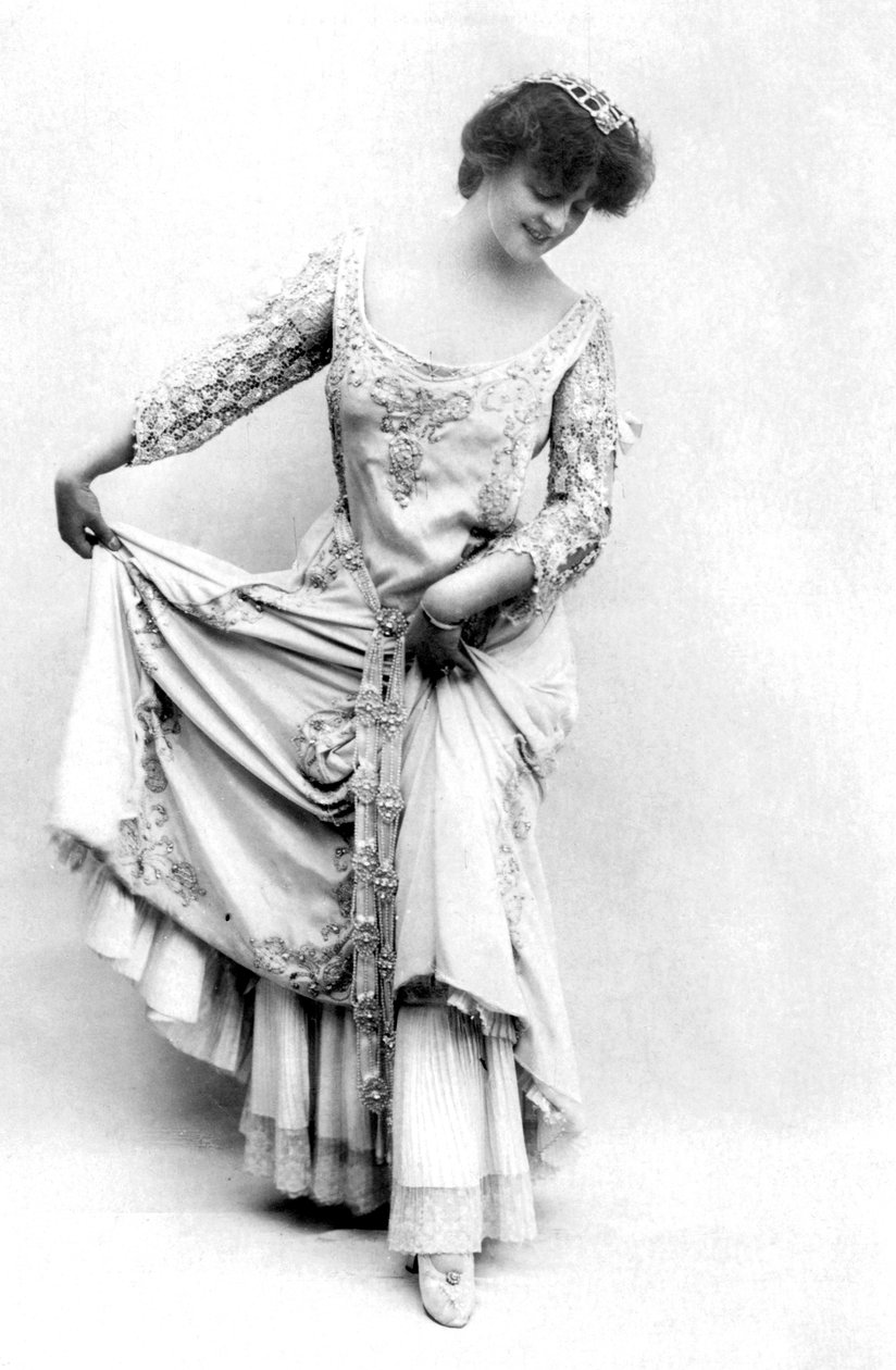 Marie Studholme 1875-1930, angol színésznő, 1900-as évek. alkotó: Lizzie Caswall Smith
