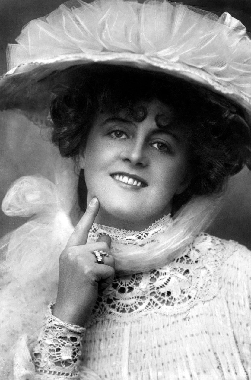 Marie Studholme 1875-1930, angol színésznő, 1900-as évek. alkotó: Lizzie Caswall Smith
