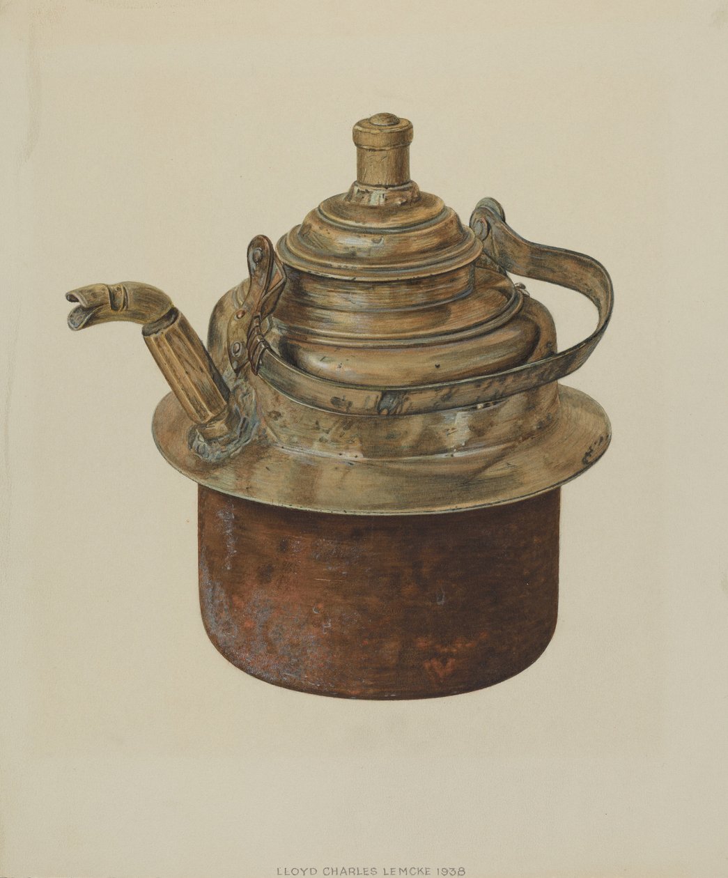 Vízforraló, 1938. alkotó: Lloyd Charles Lemcke