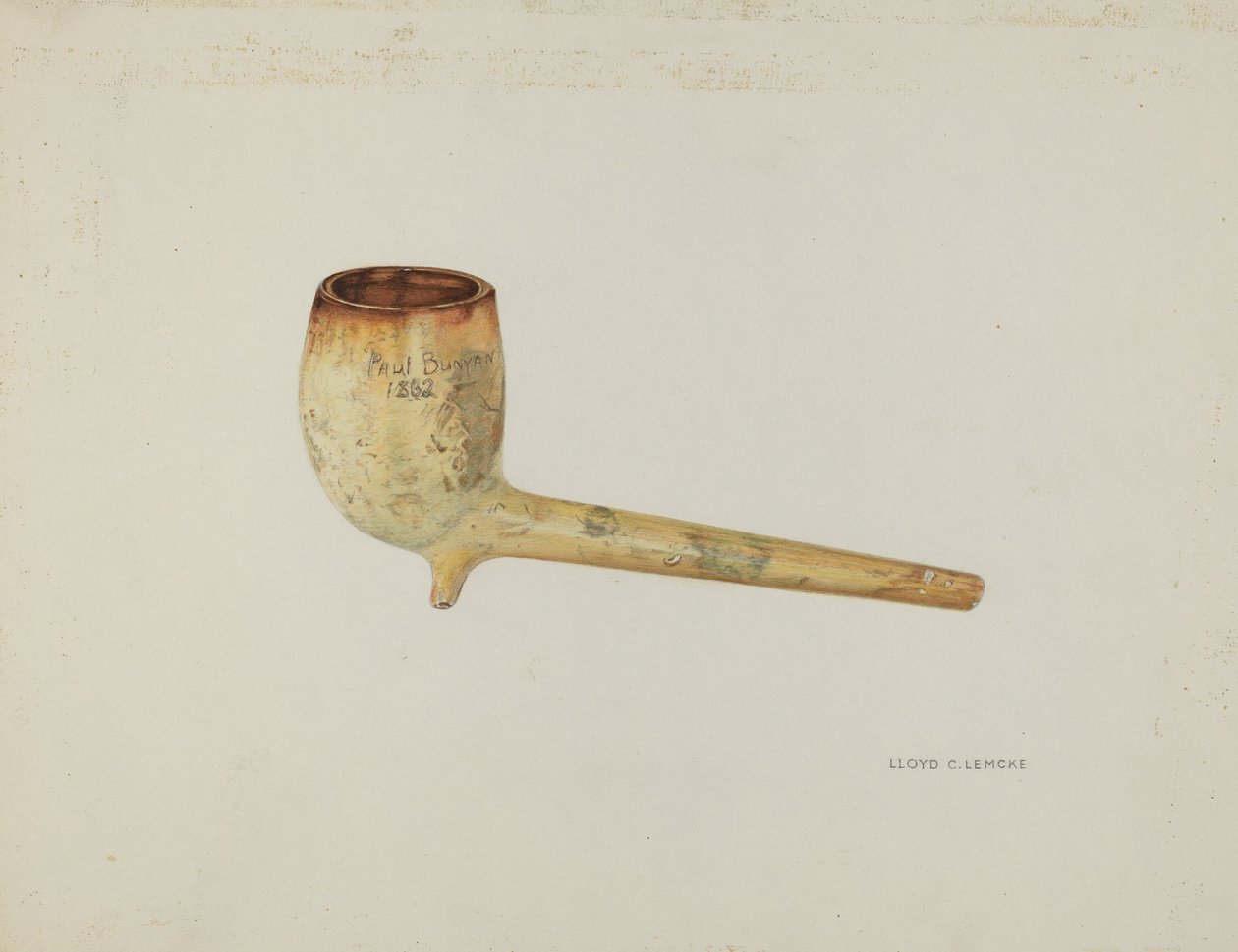 Cső, c. 1937. alkotó: Lloyd Charles Lemcke