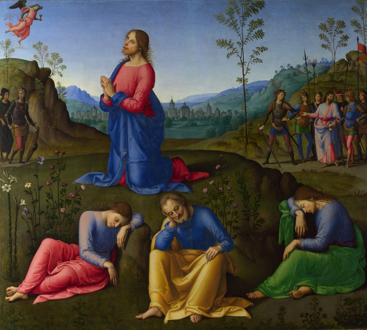 Az agónia a kertben c. 1502-1503 alkotó: Lo Spagna