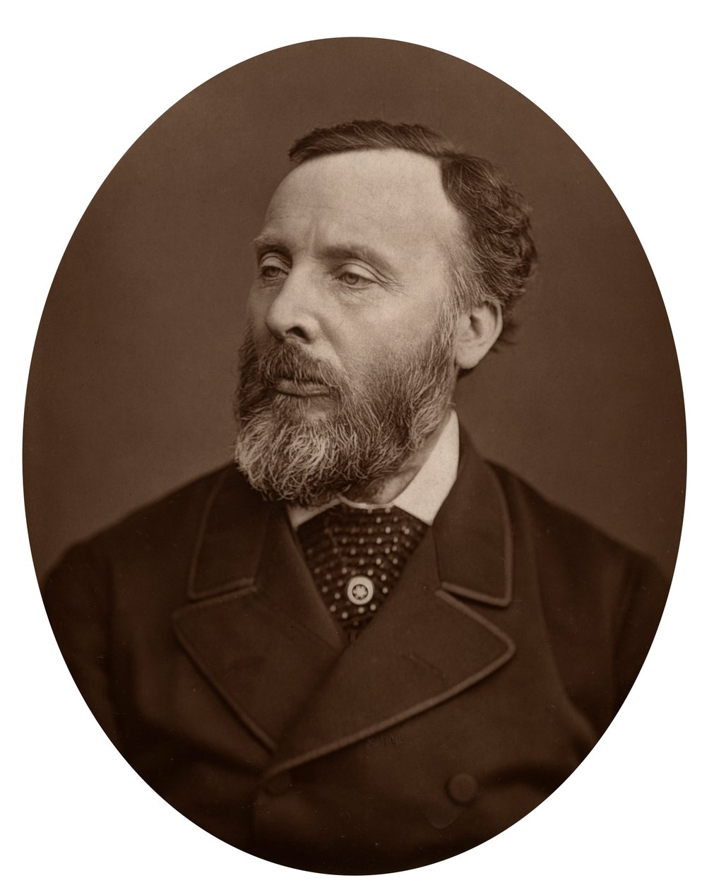 Andrew Clark, a Londoni Kórház vezető orvosa, 1878. alkotó: Lock and Whitfield