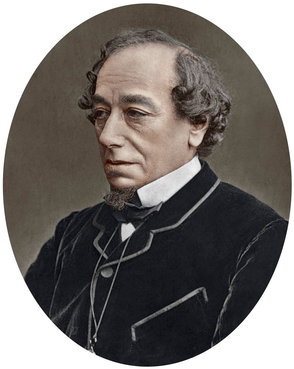 Benjamin Disraeli, Beaconsfield grófja, brit konzervatív miniszterelnök, 1881. alkotó: Lock and Whitfield