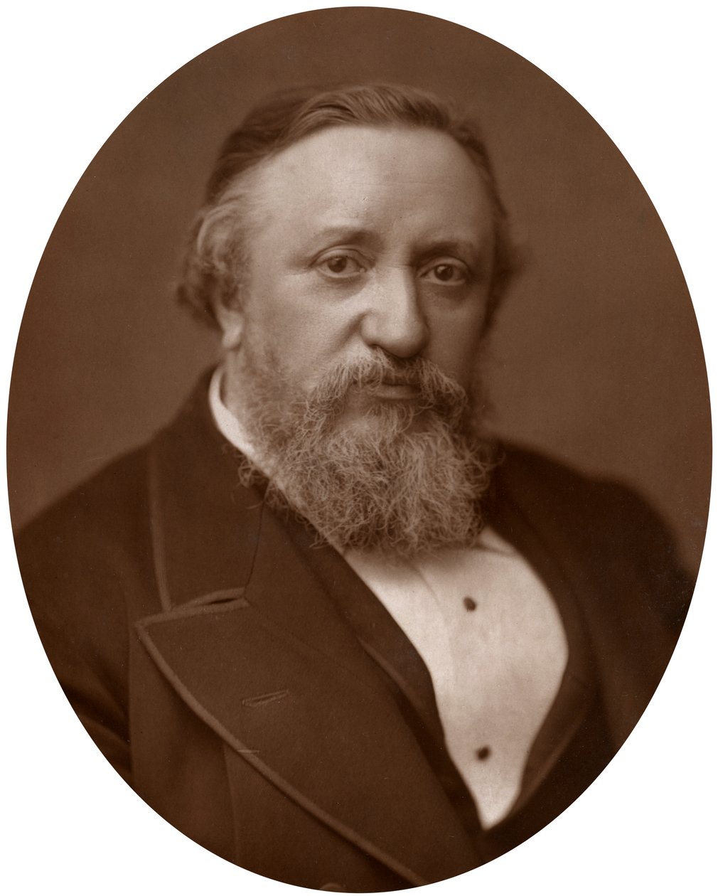 Benjamin Ward Richardson brit orvos és orvostörténeti író, 1883. alkotó: Lock and Whitfield