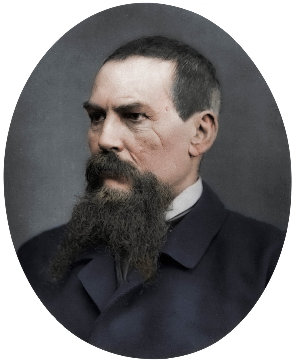 Richard Burton kapitány, brit felfedező, író, katona és diplomata, 1876 alkotó: Lock and Whitfield