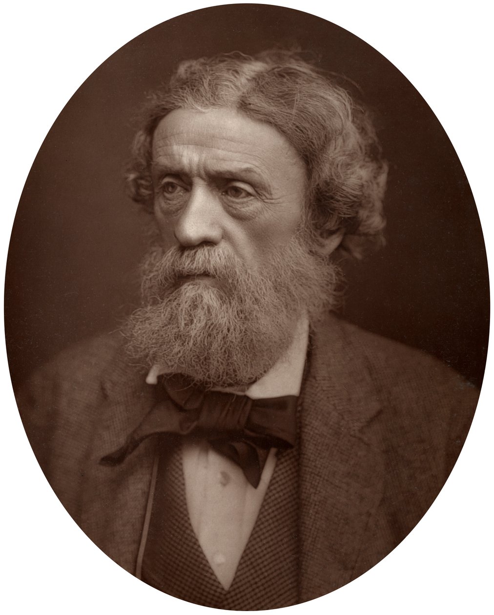 Charles Thomas Newton, CB, DCL, a University College London régészet professzora, 1883. alkotó: Lock and Whitfield