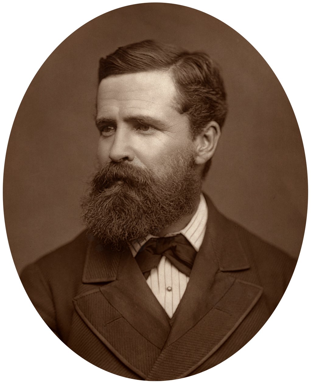 Verney Lovett Cameron parancsnok, felfedező, 1878. alkotó: Lock and Whitfield