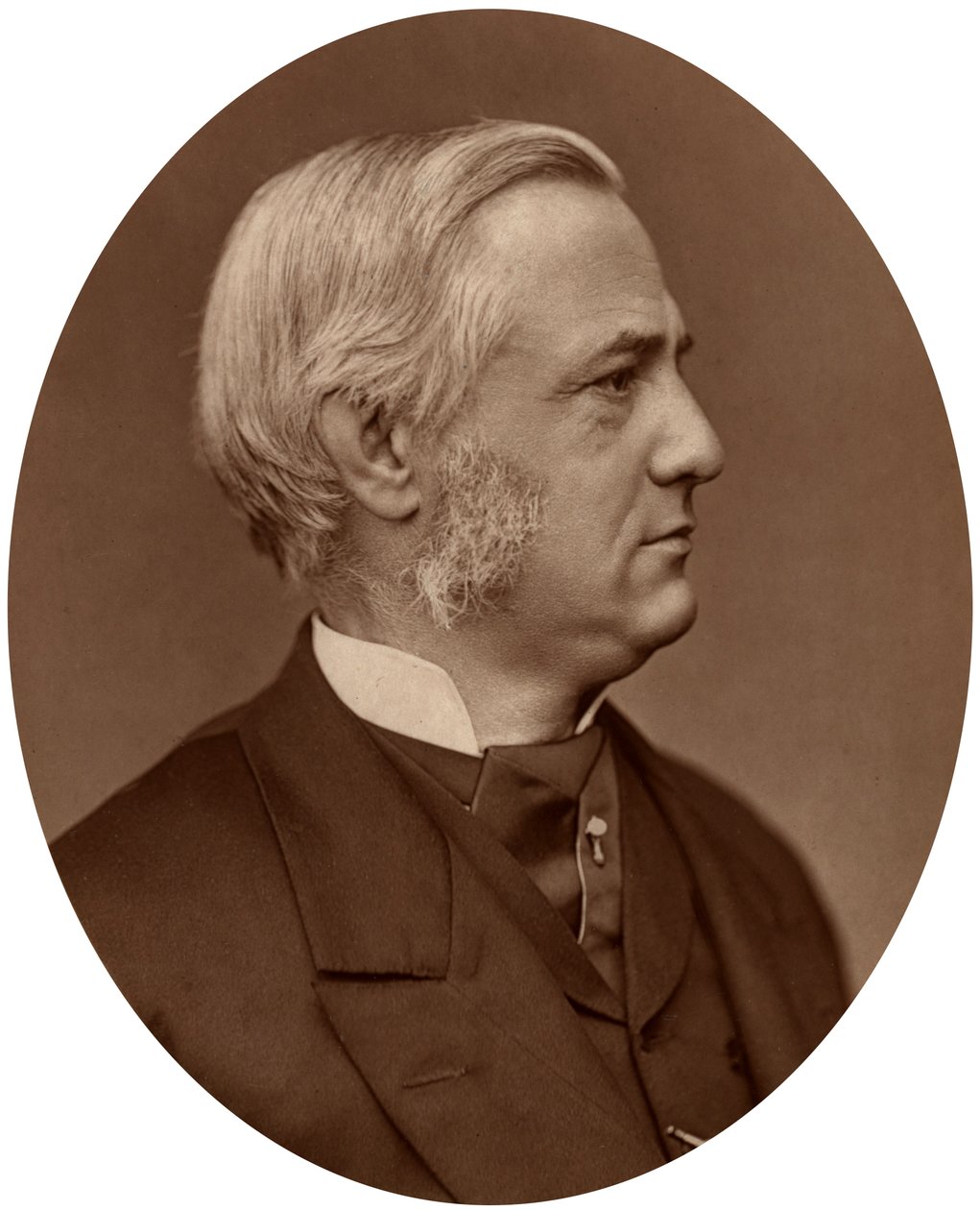 Frederick Max Muller, az Oxfordi Egyetem összehasonlító filológia professzora, 1878. alkotó: Lock and Whitfield