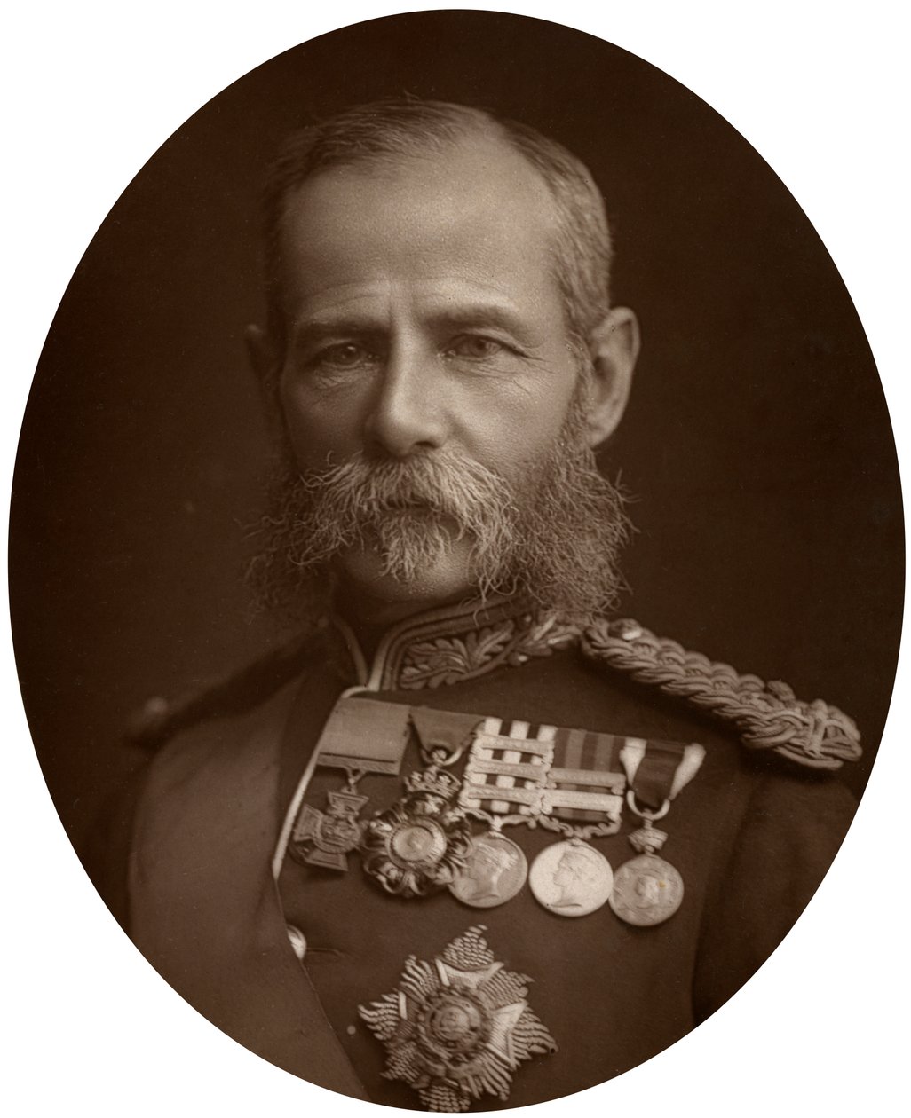 Sir Frederick Sleigh Roberts tábornok, 1882. alkotó: Lock and Whitfield