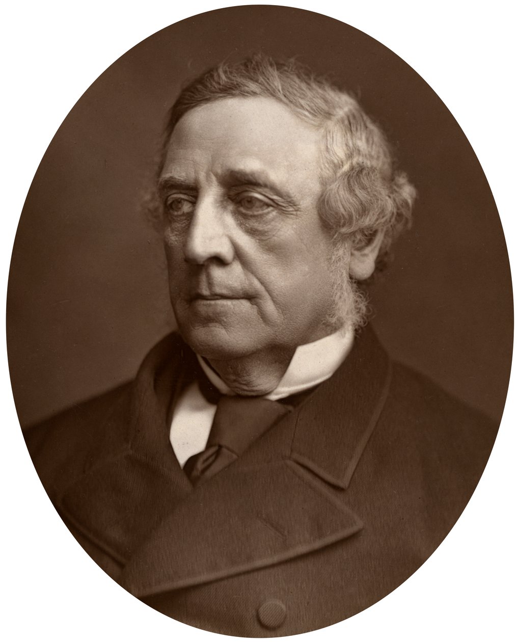 George Denman 1819-1896, a High Court of Justice bírája, 1882. alkotó: Lock and Whitfield