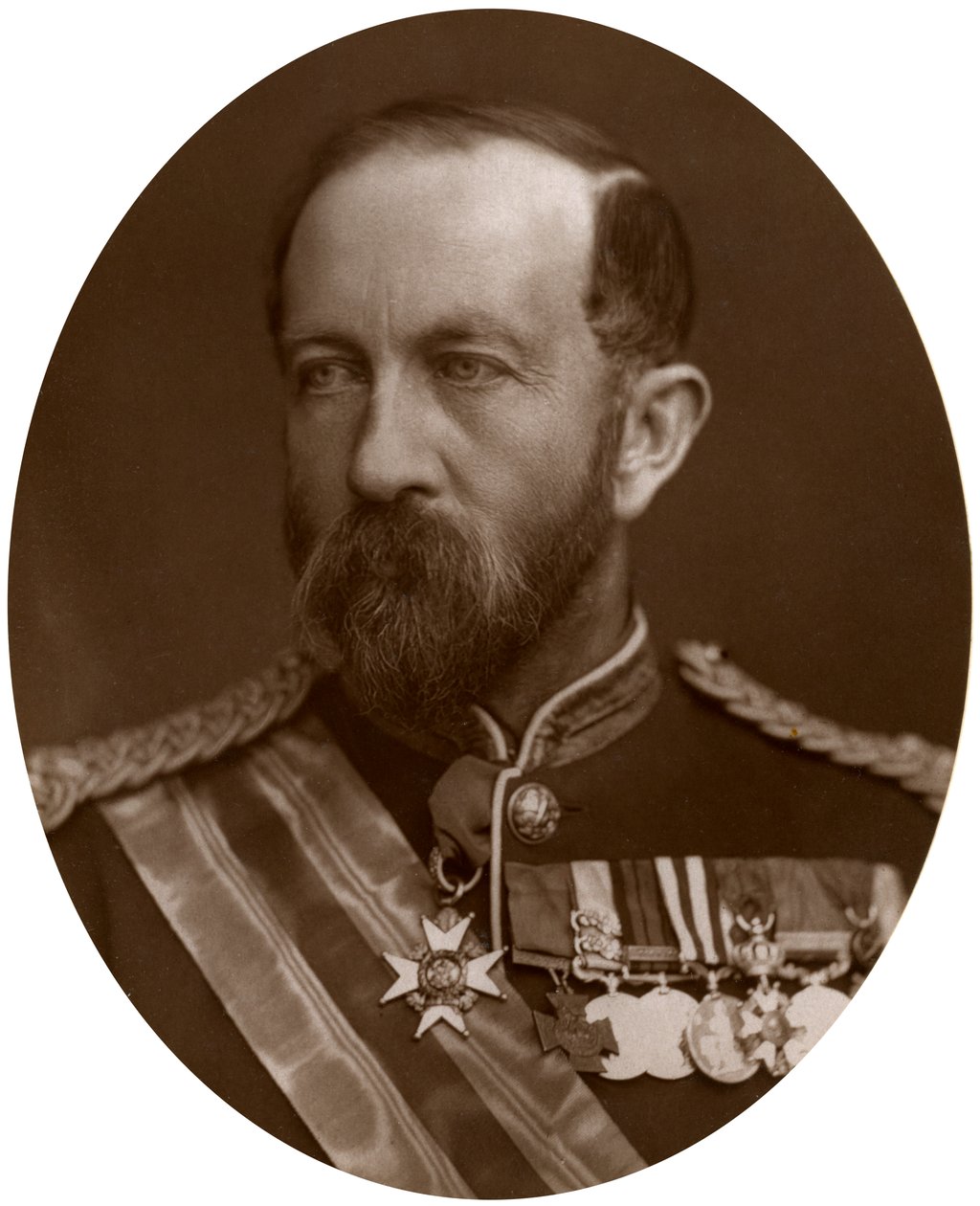 Sir Henry Evelyn Wood vezérőrnagy, VC, KCB, brit katona, 1883. alkotó: Lock and Whitfield