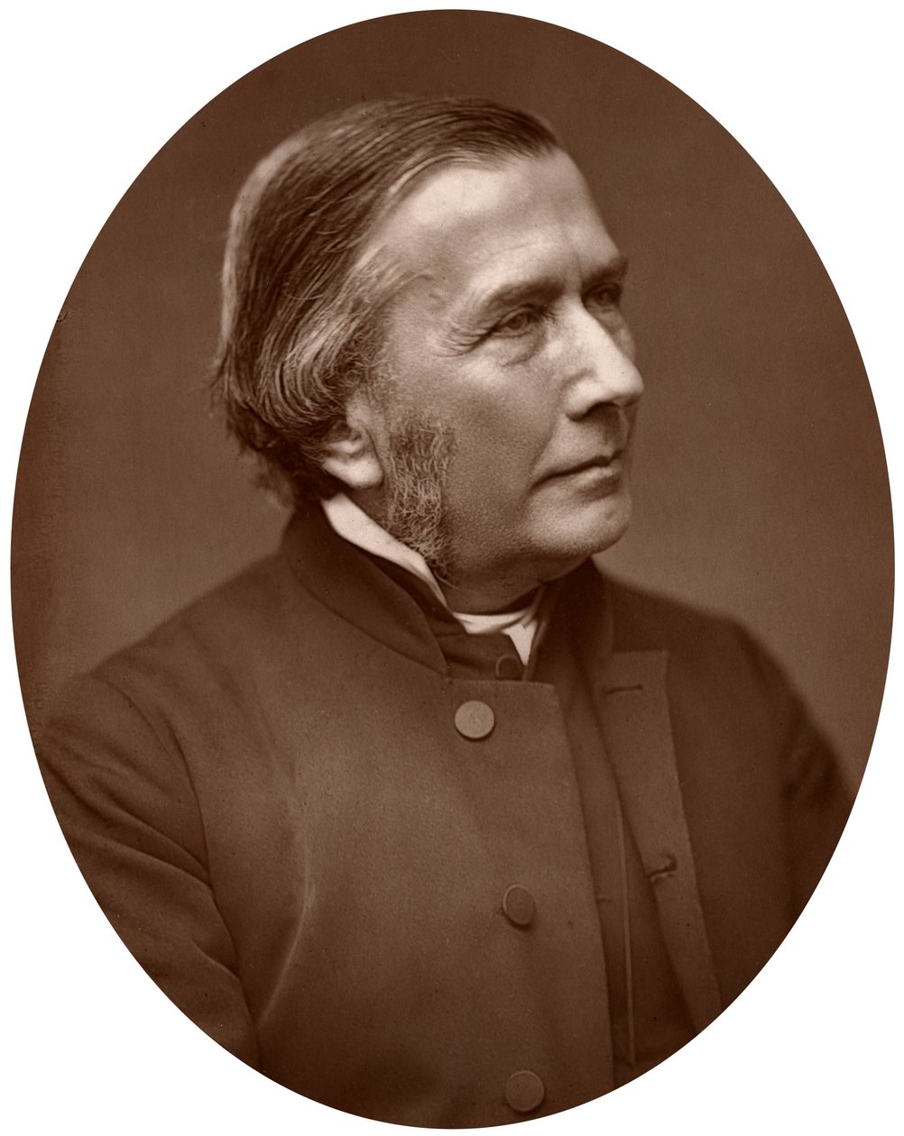 Charles John Vaughan tiszteletes, DD, Llandaff dékánja és a Templom Mestere, 1882. alkotó: Lock and Whitfield