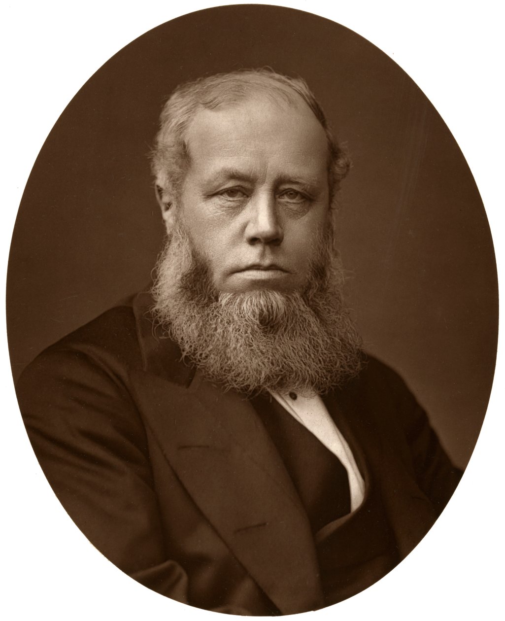 Jobb, Sir Richard Baggallay, a Legfelsőbb Fellebbviteli Bíróság bírája, 1876. alkotó: Lock and Whitfield
