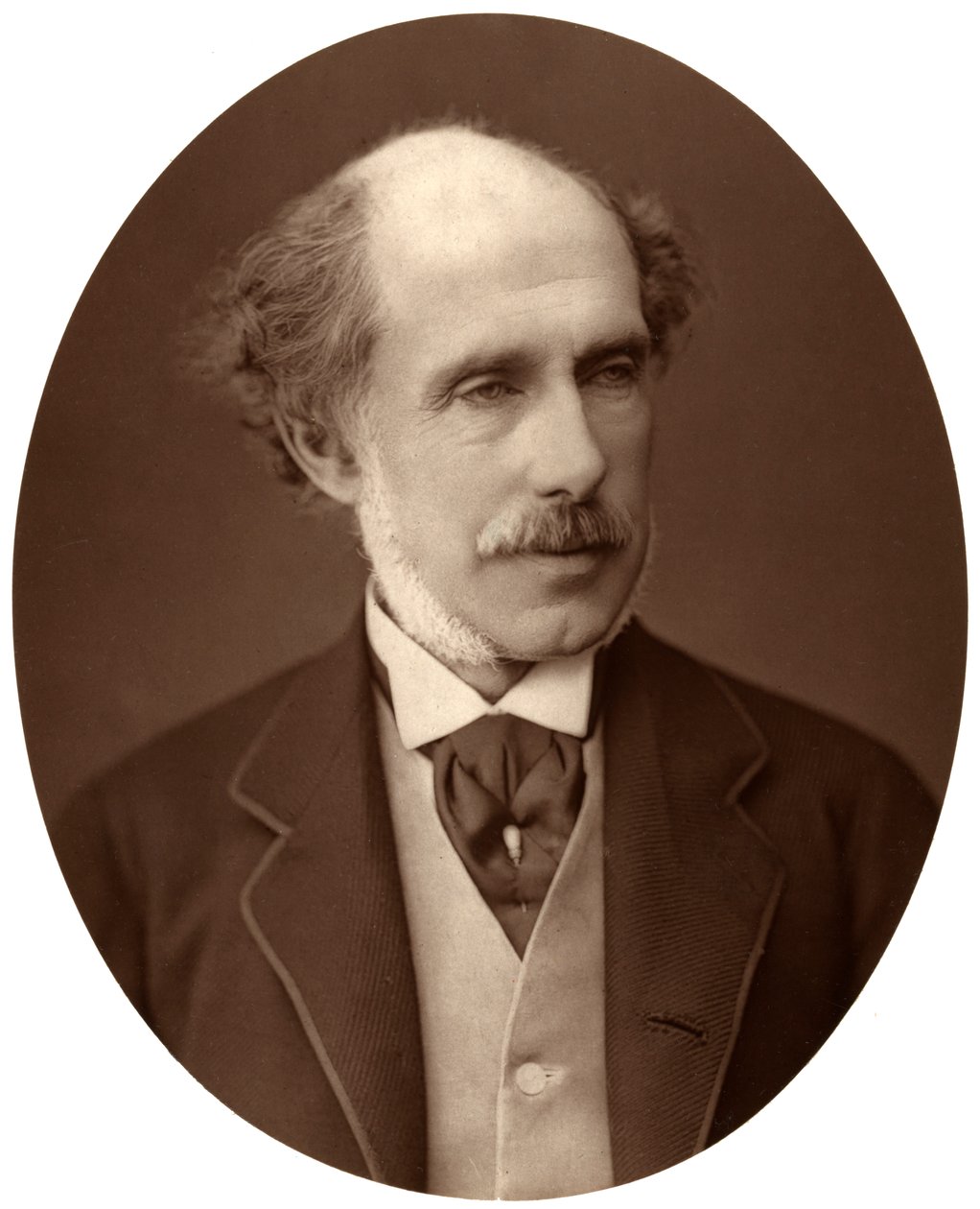Jobb oldalon Hon William Francis Cowper-Temple, South Hampshire képviselője, 1876. alkotó: Lock and Whitfield