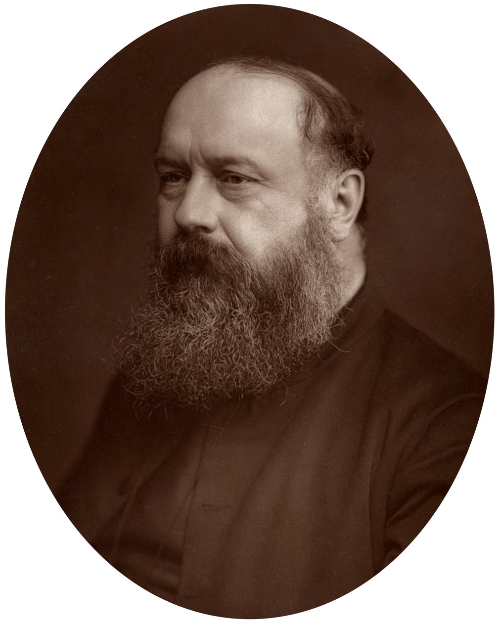 Alfred Blomfield jobboldali tiszteletes, DD, Colchester püspöke, 1883. alkotó: Lock and Whitfield