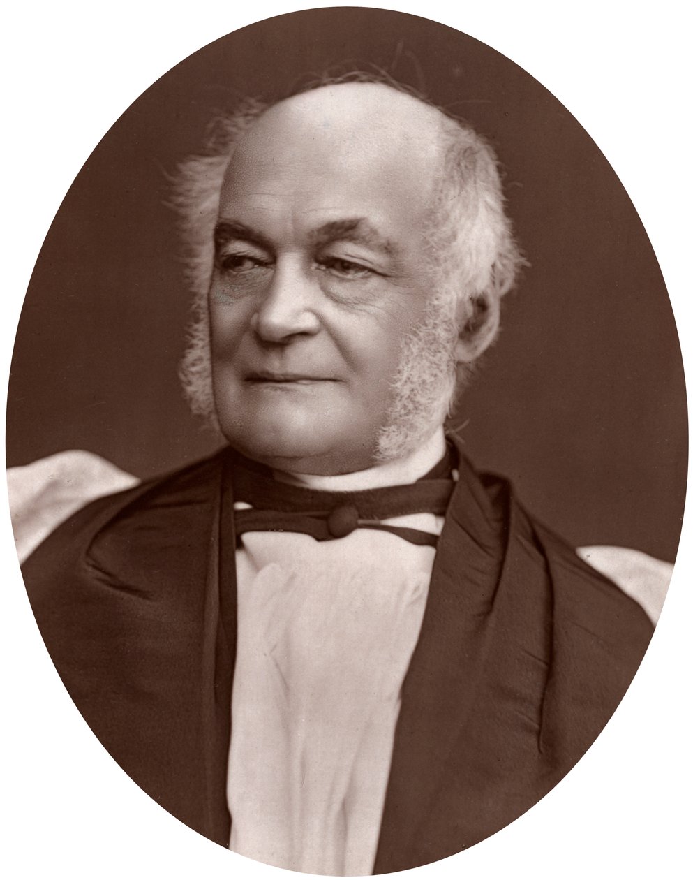 George Moberly tiszteletes, DCL, Salisbury püspöke, 1877. alkotó: Lock and Whitfield