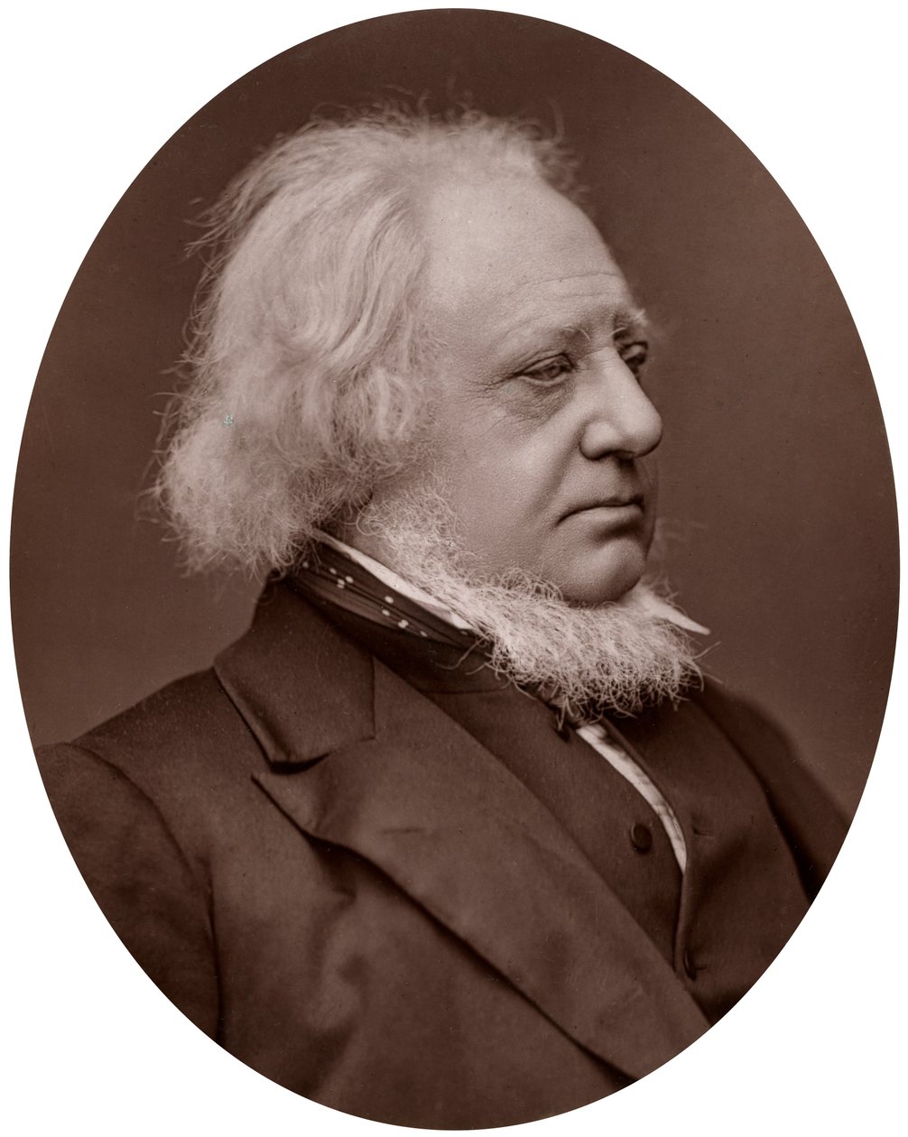 Sir Henry Cole, KCB, brit tervező, köztisztviselő és író, 1877. alkotó: Lock and Whitfield