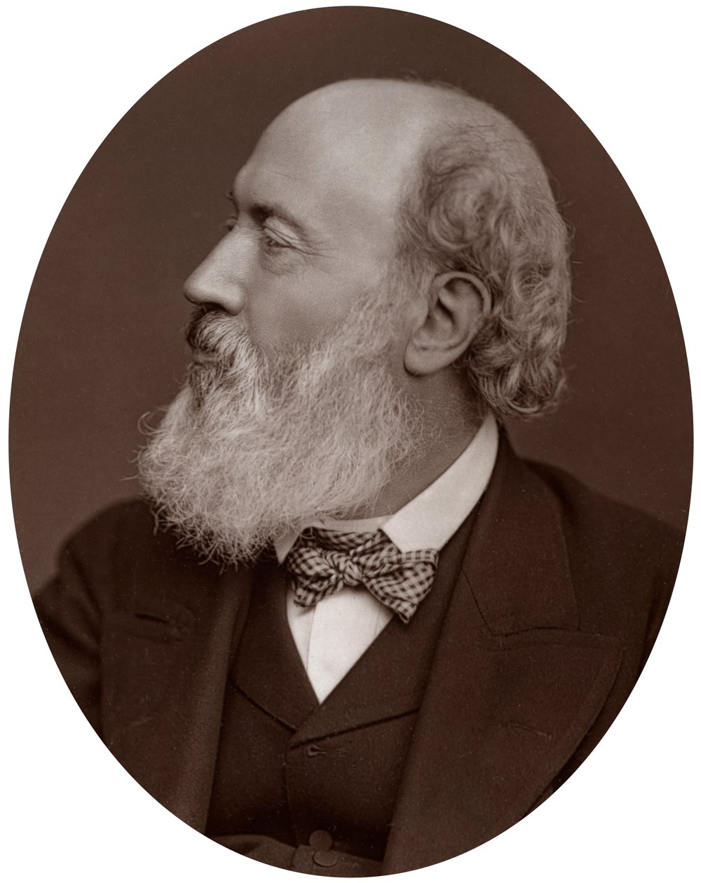 Sir John Gilbert, RA, a Water-Colors Painters Society elnöke, 1877. alkotó: Lock and Whitfield