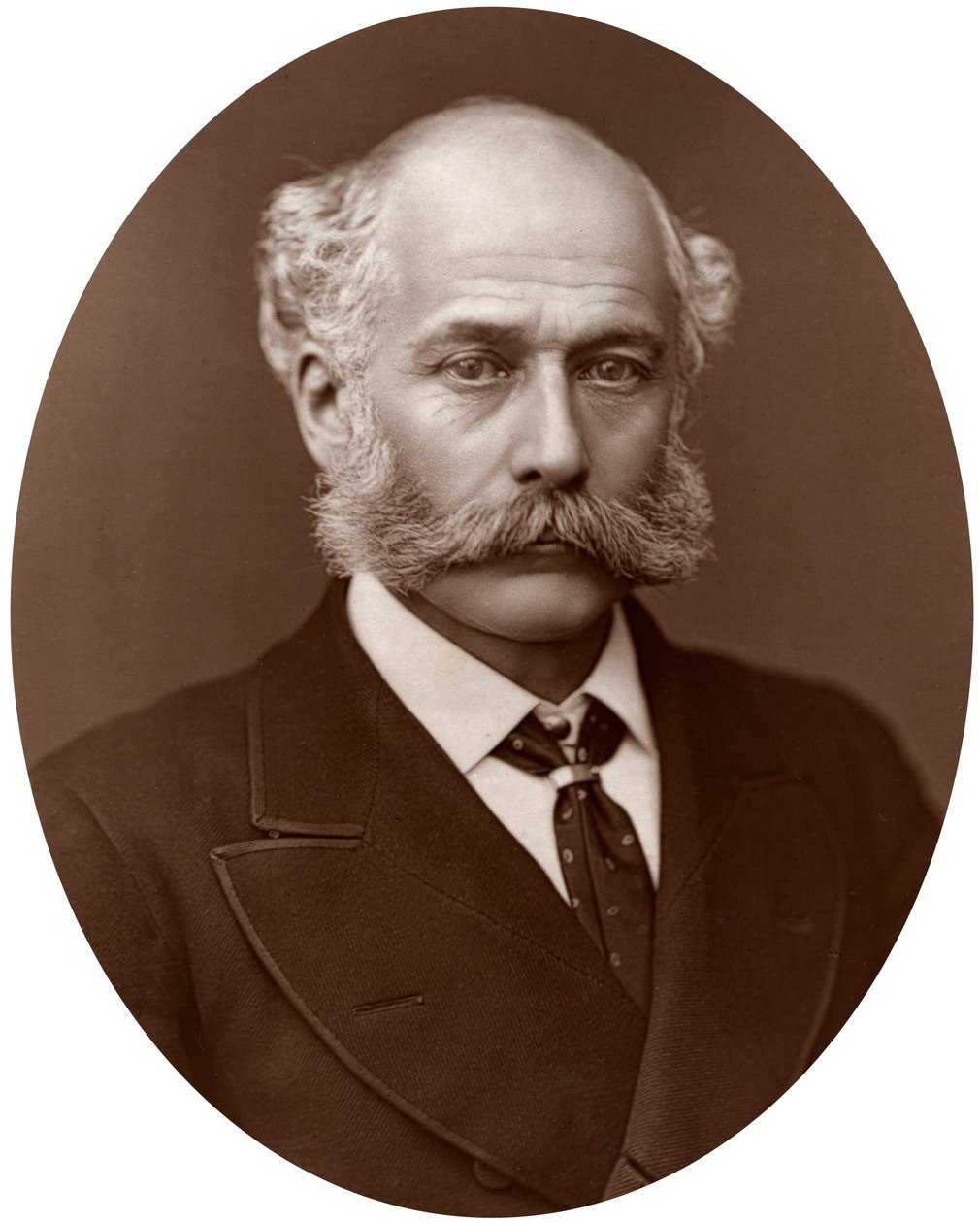 Sir Joseph Bazalgette, CB, brit építőmérnök, 1877. alkotó: Lock and Whitfield