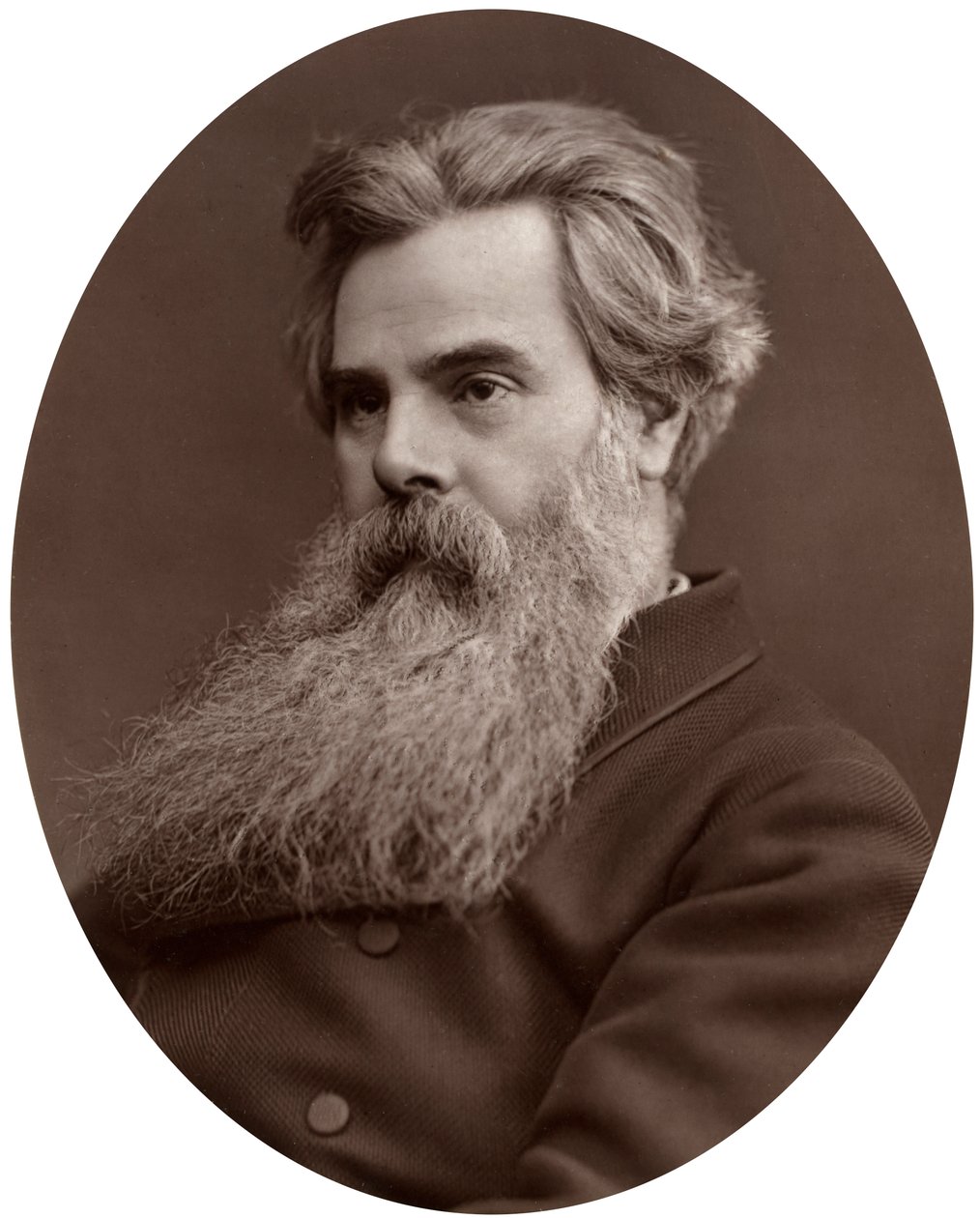 Thomas Woolner, RA, a Királyi Akadémia szobrászprofesszora, 1877. alkotó: Lock and Whitfield
