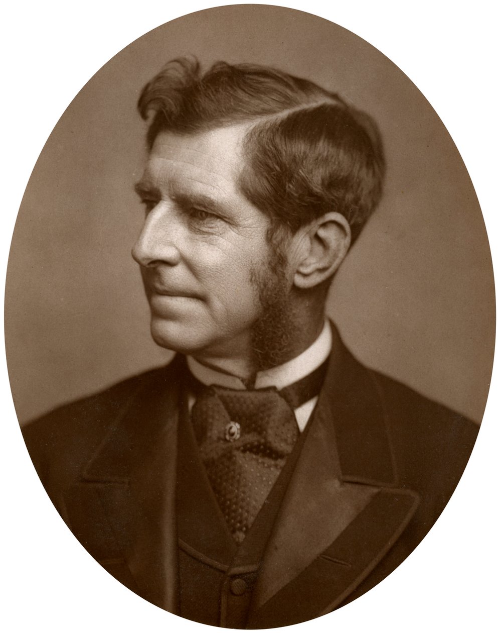 Sir John Edmund Commerell admirális, KCB, VC, brit haditengerészeti tiszt, 1883. alkotó: Lock and Whitfield