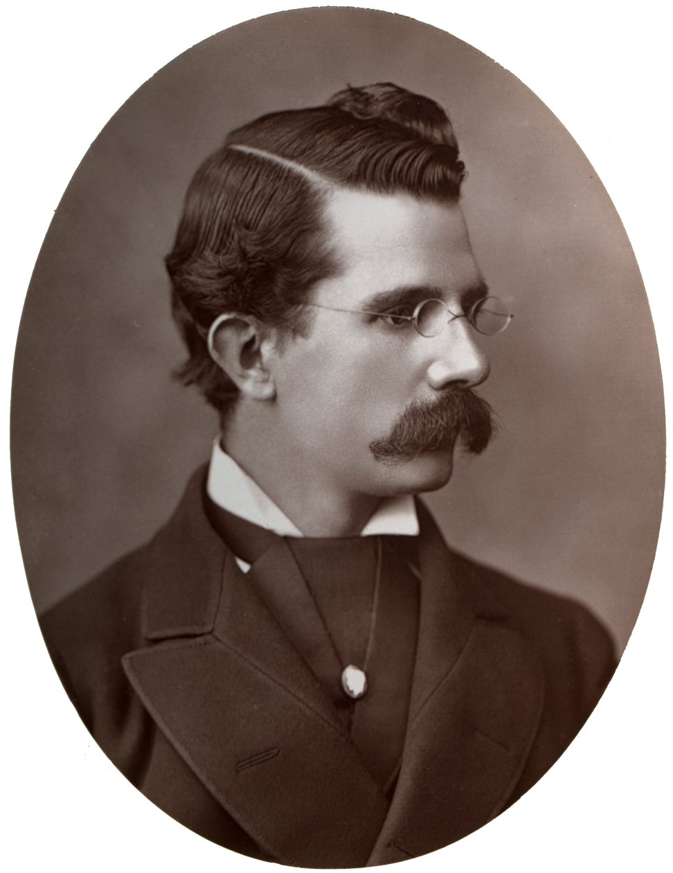 William Black brit regényíró, 1877. alkotó: Lock and Whitfield