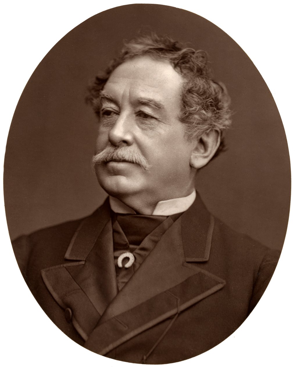 William Howard Russell, Esq, LLD, ír újságíró, 1876. alkotó: Lock and Whitfield