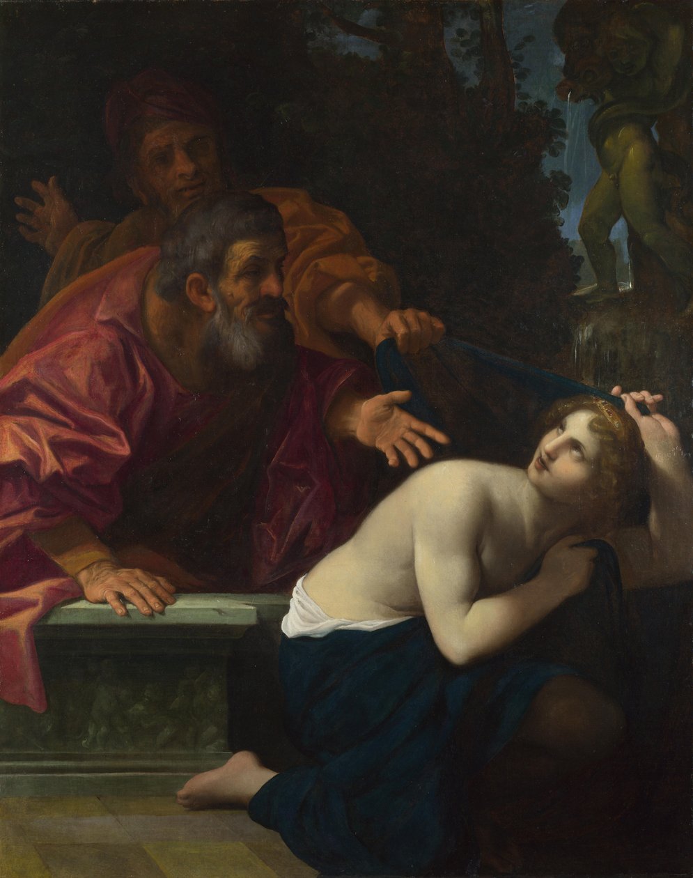 Susannah and the Elders, 1616 alkotó: Lodovico Carracci