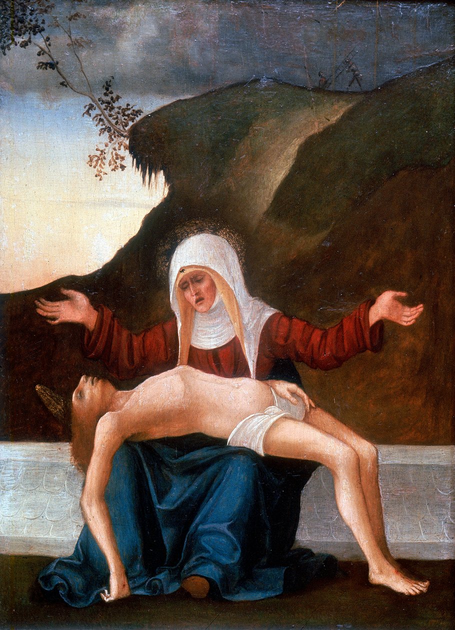 „Pieta”, 16. század eleje alkotó: Lodovico Mazzolini