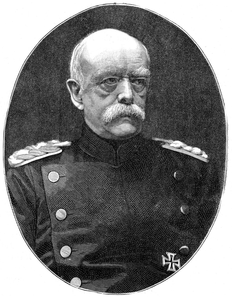 Otto von Bismarck, 19. századi német államférfi, 1900. alkotó: Adolf Charlemagne