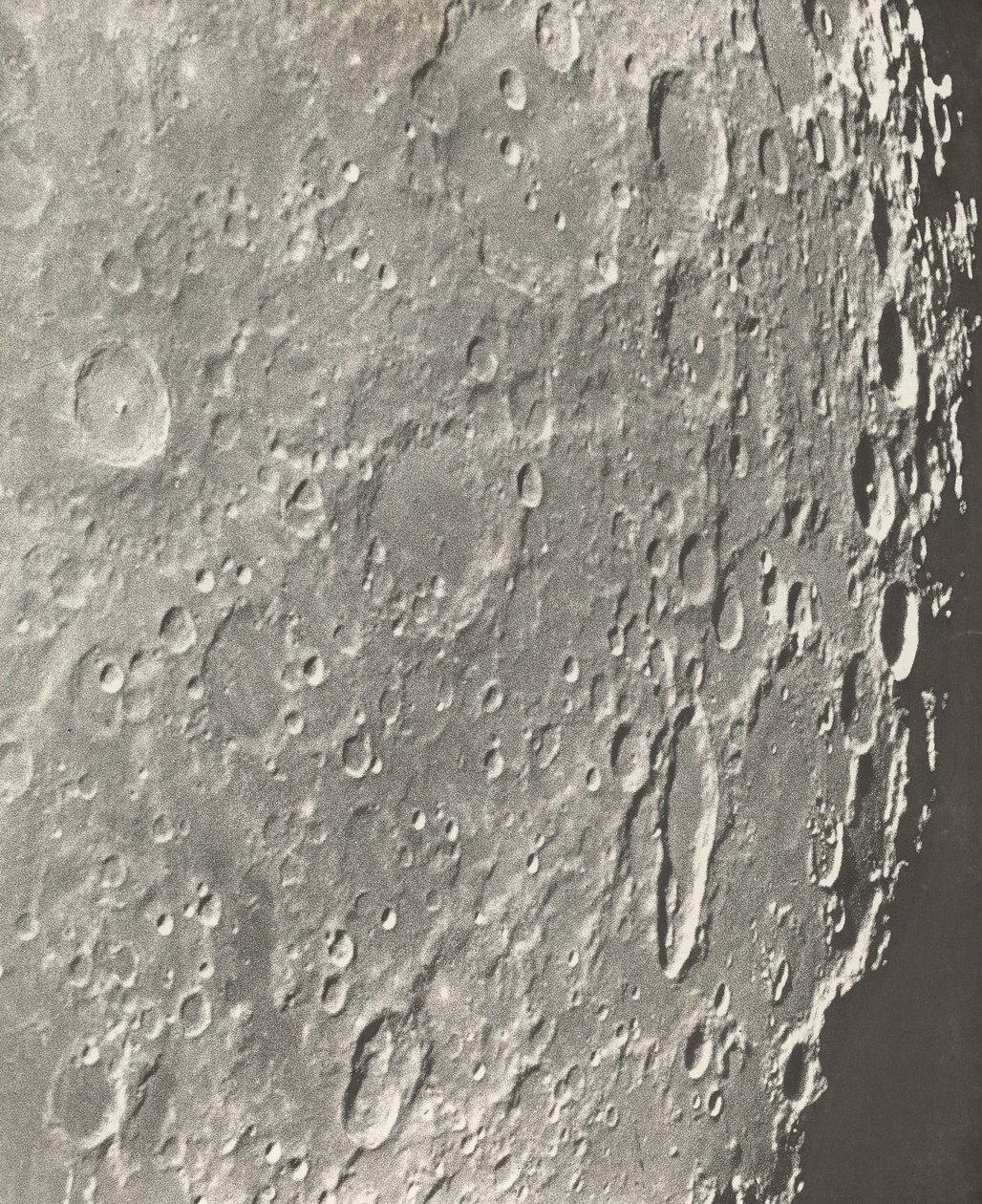 Holdfényképezés Blancanus - Tycho - Schiller alkotó: Loewy et Puiseux