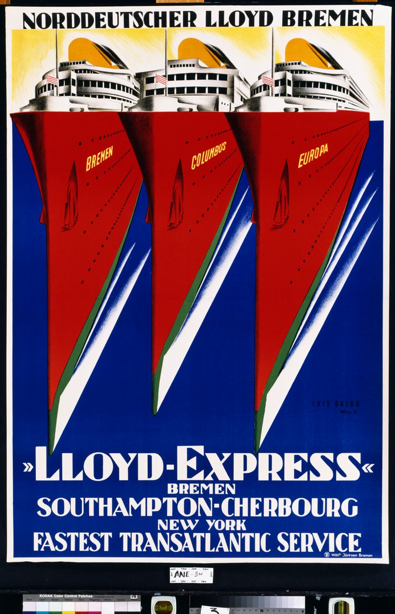 Lloyd Express alkotó: Lois Gaigg