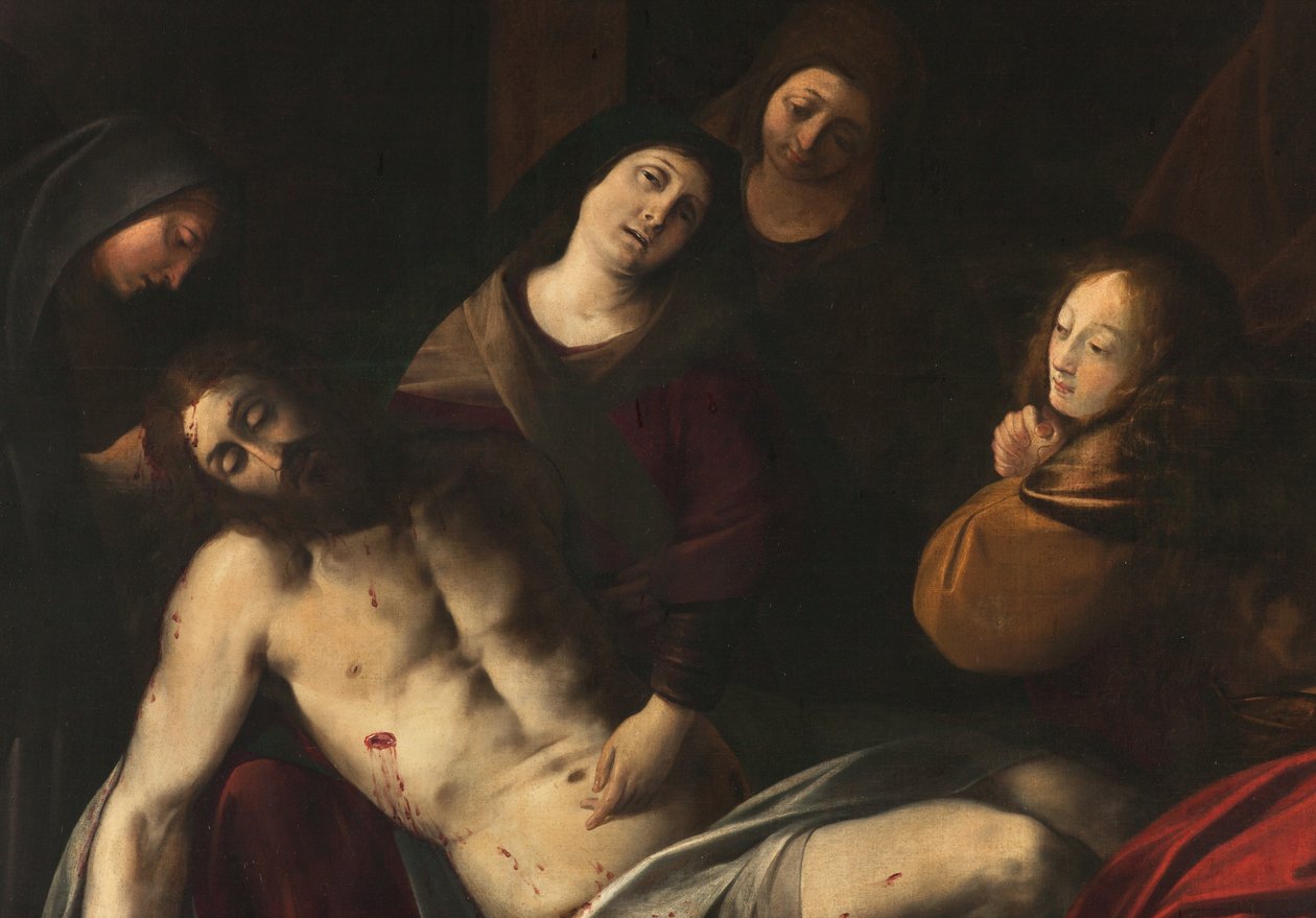 Milánó, San Francesco da Paola templom, A 700-as Lombard Iskola, A kereszt lerakása alkotó: Lombard School