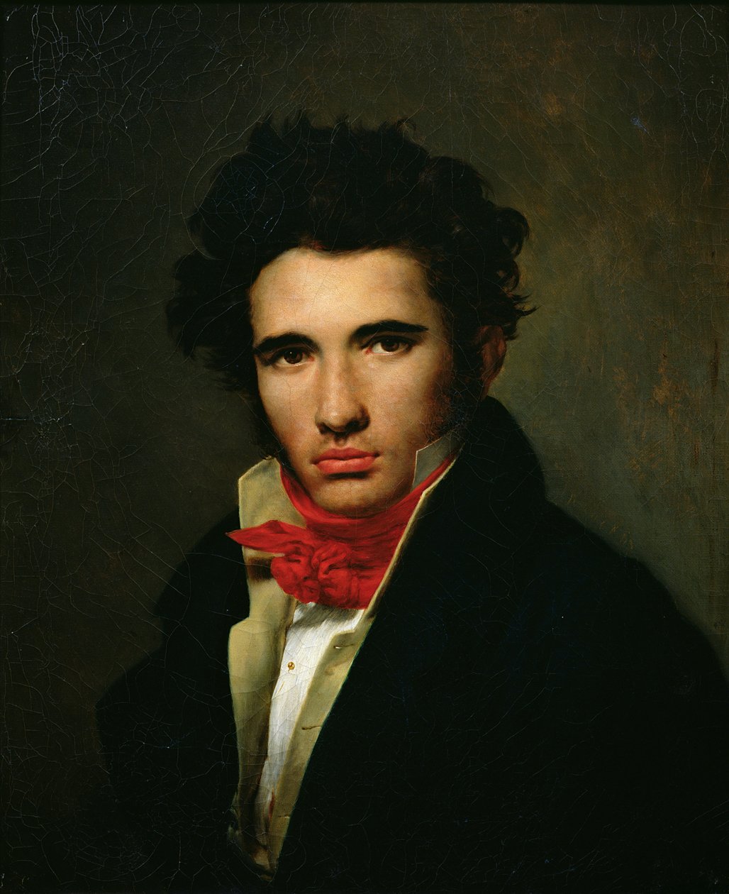 Önarckép, 1818 körül alkotó: Léon Cogniet
