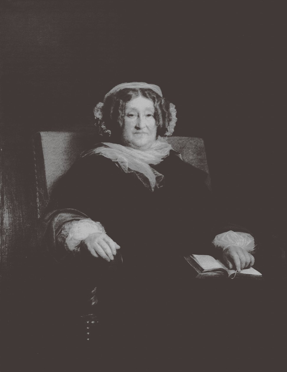 Madame Clicquot portréja, 1851 és 1860 között alkotó: Léon Cogniet