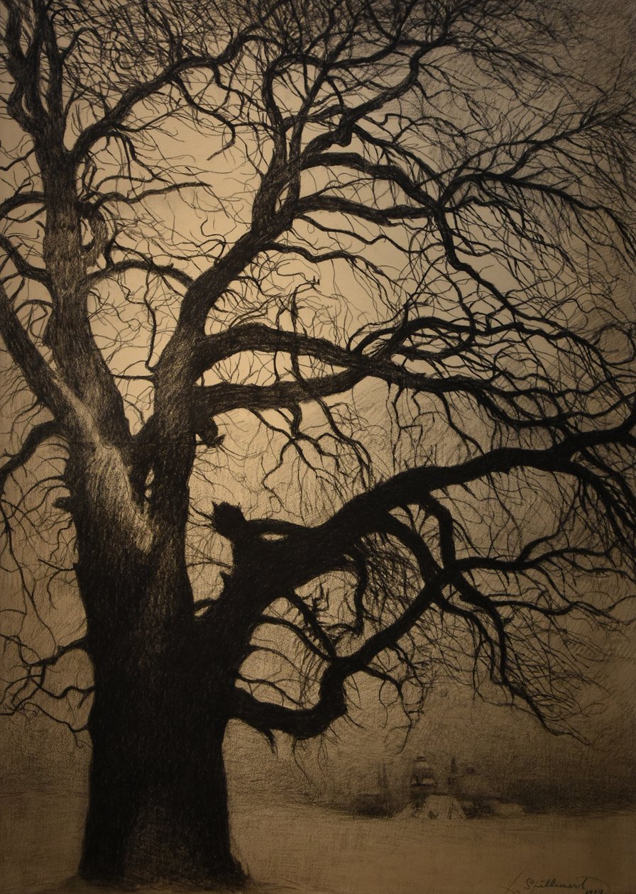 Léon Spilliaert (1881-1946) Fa télen Brafa 2019 31-01-2019 alkotó: Leon Spilliaert