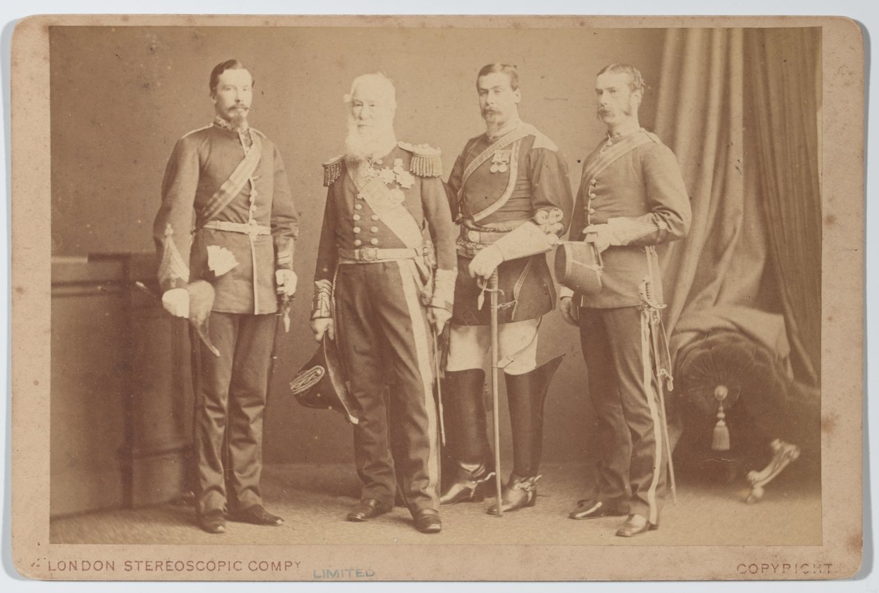 A Sartorius család tagjai, 1870 körül alkotó: London Stereoscopic Company