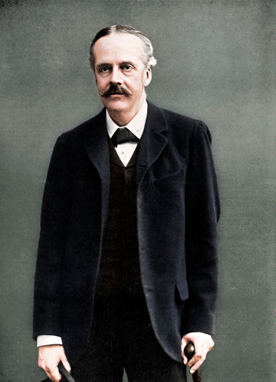 Arthur James Balfour, Balfour 1. grófja, brit államférfi és miniszterelnök, 1912 alkotó: London Stereoscopic and Photographic Co