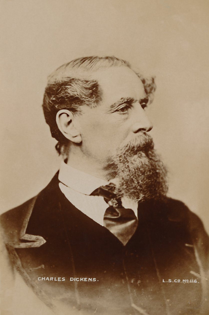Charles Dickens, 1867. alkotó: London Stereoscopic and Photographic Co