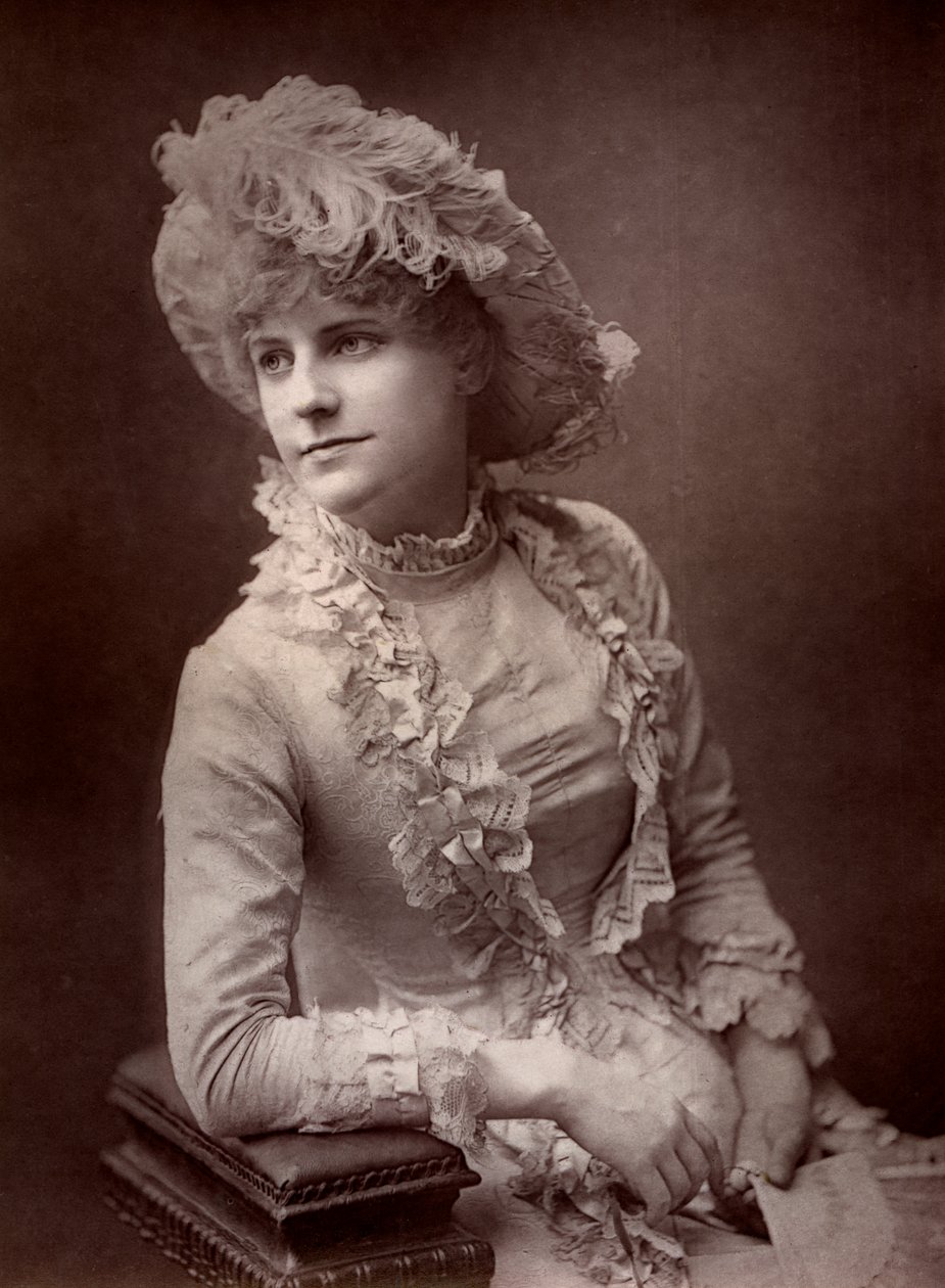 Violet Cameron brit színésznő, 1882 alkotó: London Stereoscopic and Photographic Co