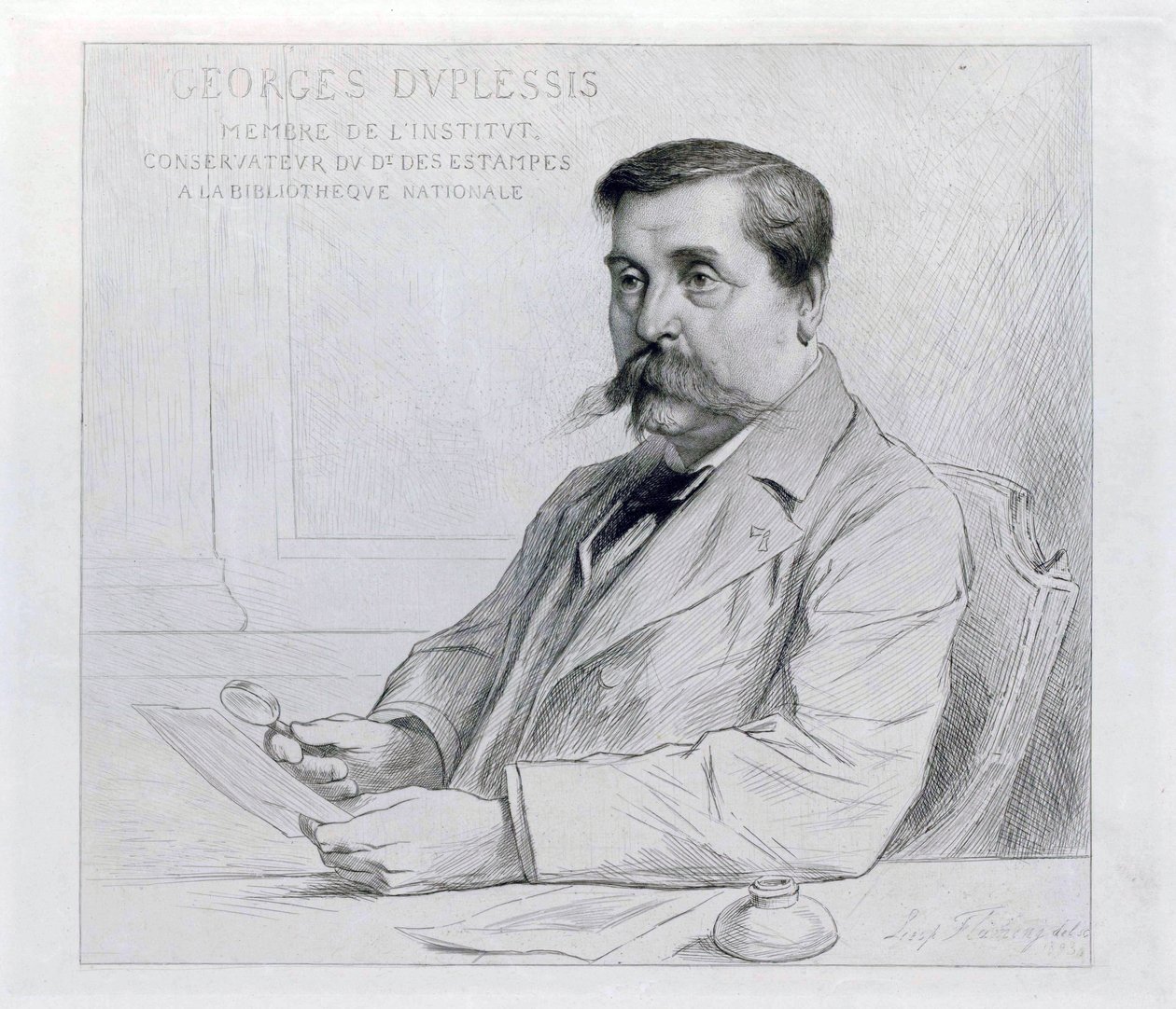 Georges duplessis alkotó: Leopold Flameng