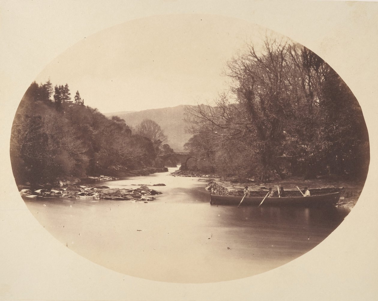 A vizek találkozója, Killarney, 1854. alkotó: Lord Otho Fitzgerald