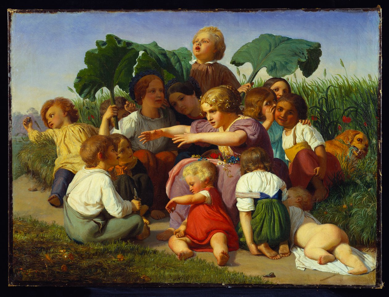 A Mesemondó, 1843 alkotó: Lorens Frolich