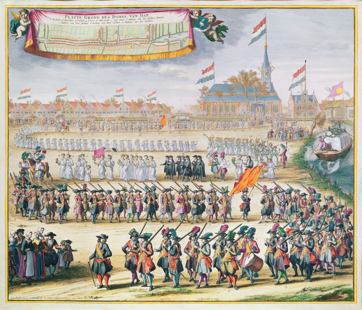 A rijswijki béke megemlékezése, 1697 alkotó: Lorenz Scherm