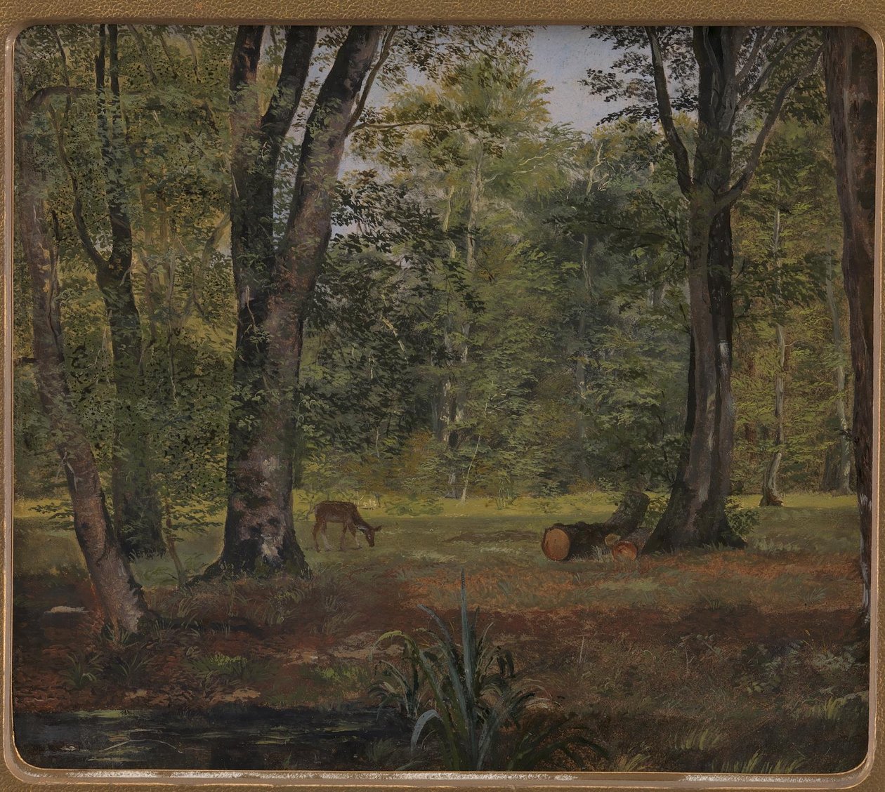 Charlottenlund Wood, Koppenhágától északra alkotó: Lorenz Frølich