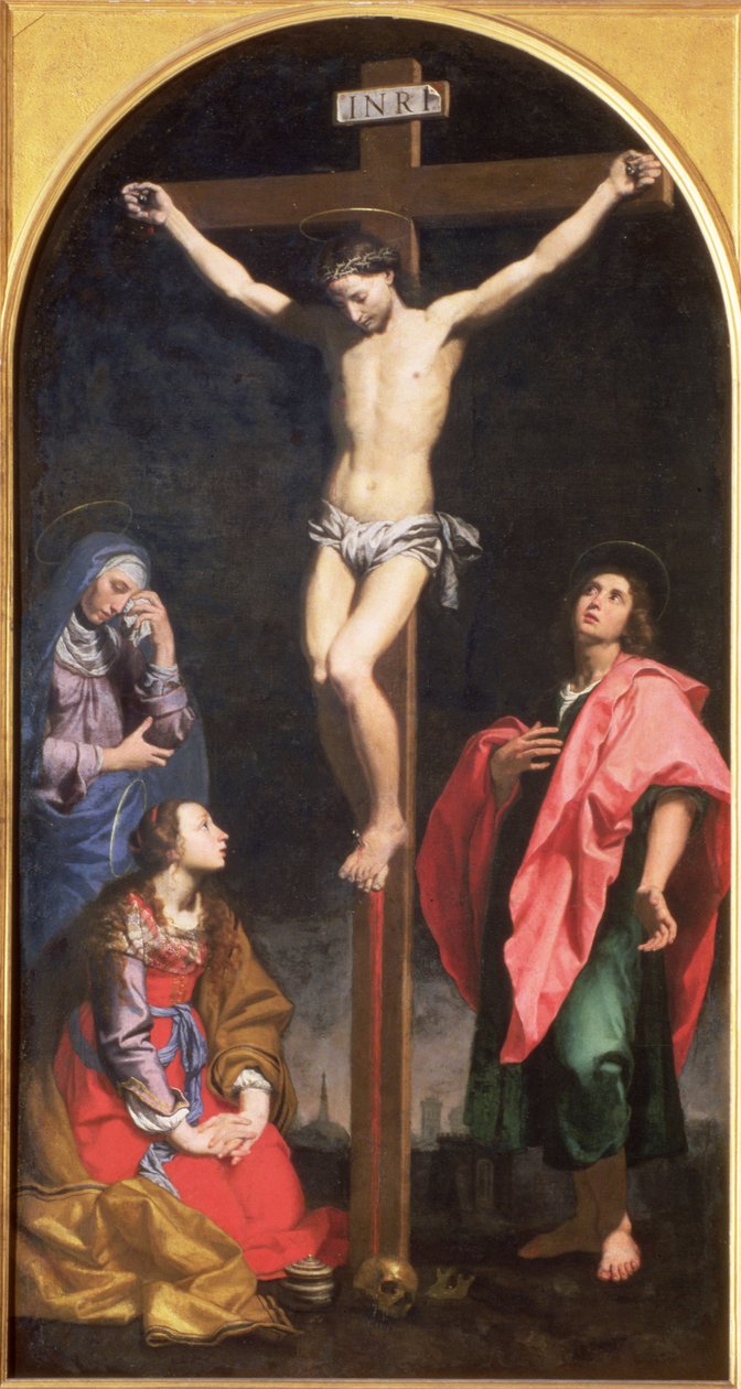 Keresztre feszítés alkotó: Lorenzo Lippi