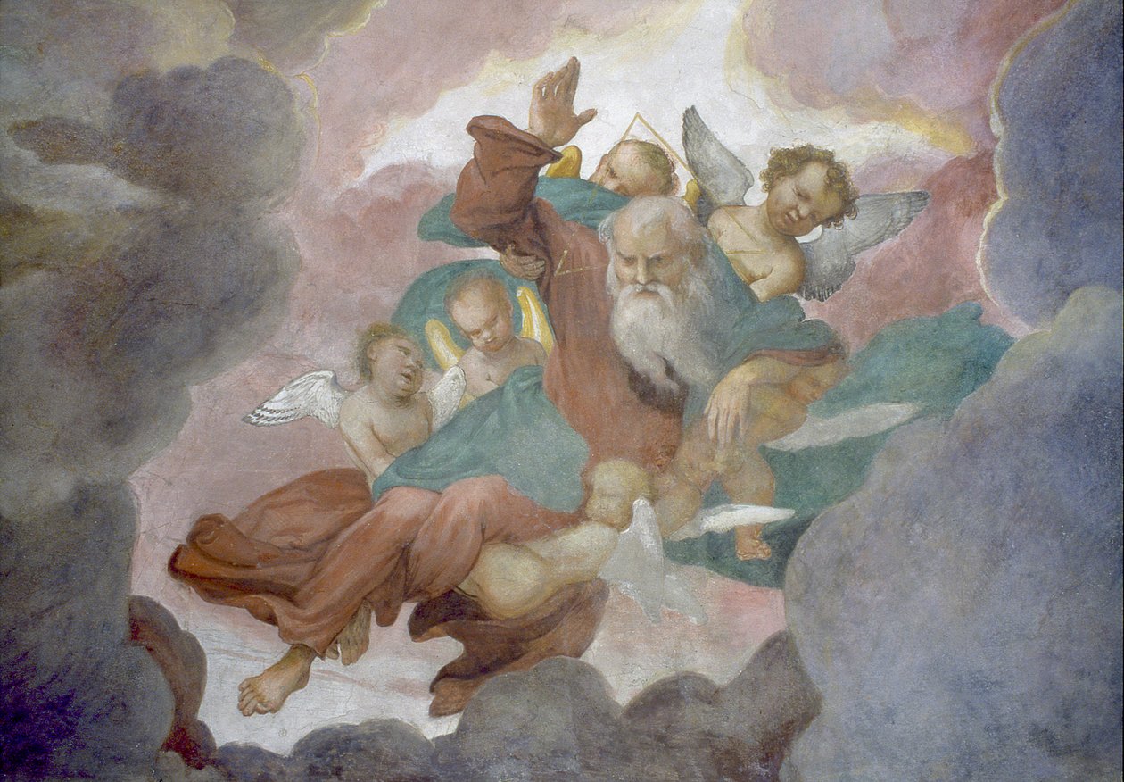 Istent angyalok emelték fel, 1525 alkotó: Lorenzo Lotto