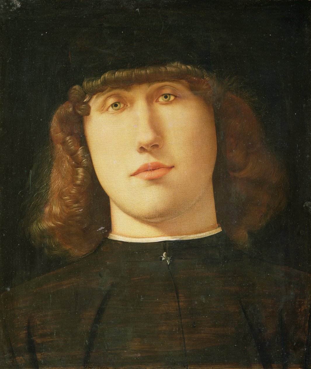 Egy fiatal férfi portréja alkotó: Lorenzo Lotto