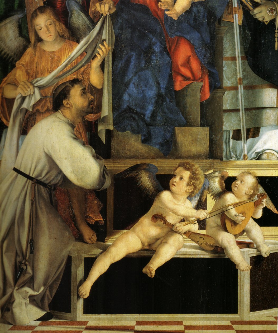 Recanati oltárkép alkotó: Lorenzo Lotto
